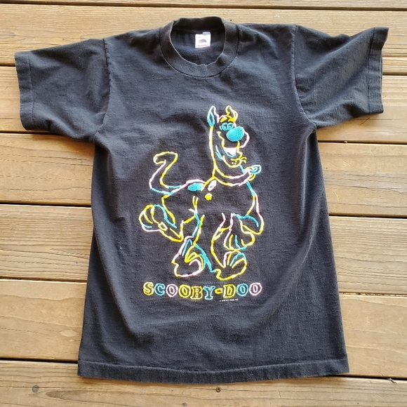 Fruit of the Loom Tops - Vintage 1990 Single Stitch Scooby-Doo T Shirt